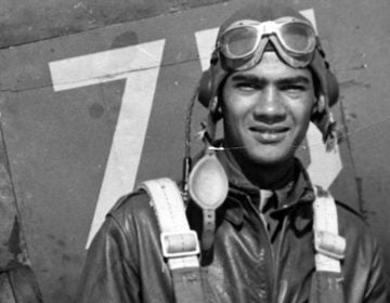 This undated photo provided by the Pentagon's Defense POW/MIA Accounting Agency shows Lawrence Dickson, a New York pilot killed during World War II. Dickson is first of the 27 Tuskegee Airmen still listed as missing in action whose remains the Pentagon says they have identified through DNA samples provided by his daughter in New Jersey. Dickson was a 24-year-old captain in the 100th Fighter Squadron when his P-51 fighter plane was seen crashing along the Italy-Austria border during a mission on Dec. 23, 1944. Searches for the crash site were unsuccessful until 2012. (Defense POW/MIA Accounting Agency via AP)