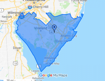 New Jersey's 2nd Congressional District is up for grabs on Tuesday. Incumbent Republican Congressman Frank Lobiondo is not seeking reelection. (Google Maps)