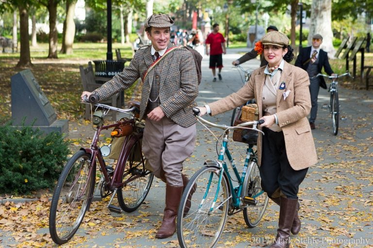 The 2017 Tweed Ride in Philadelphia Saturday, November 4, 2017. (©2017 Mark Stehle Photography)