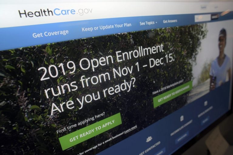 More than half of all counties in the 39 states that rely on the federal HealthCare.gov exchange for ACA health insurance are experiencing a 10 percent price decrease, on average, for their cheapest plan for 2019. (Patrick Sison/AP)