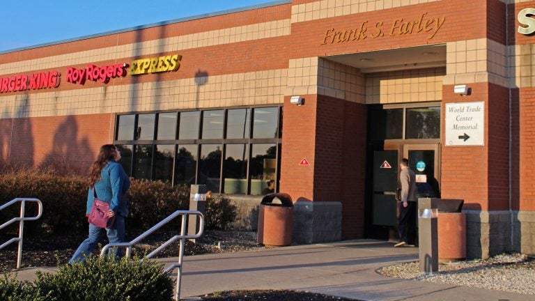 Frank S. Farley Service Plaza is located at milepost 21.3 on the Atlantic City Expressway. (Bill Barlow/for WHYY)
