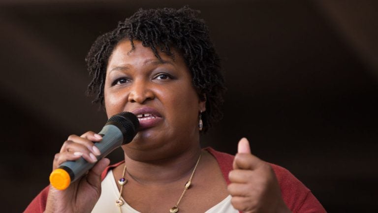 Democrat Stacey Abrams isn't backing down from her fight against what she calls voter suppression tactics and election mismanagement after losing the Georgia governor's race (Jessica McGowan/Getty Images)