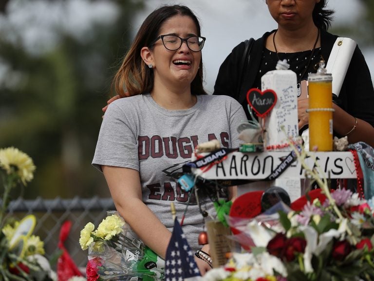 School shootings have led to a boon to the business of security technology.
(Joe Raedle/Getty Images)
