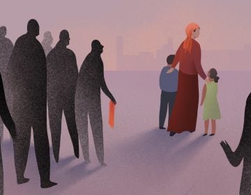 An ethnic Kazakh woman tried to cancel her Chinese citizenship after she married and moved to Kazakhstan. When she crossed back into China last year, the problems began. (Nicole Xu for NPR)