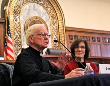 Father Michael Doyle talks about his role in the Camden 28, a group of activists who in 1971 broke into a draft board office to destroy the records of draft registrants in protest of the Vietnam War.