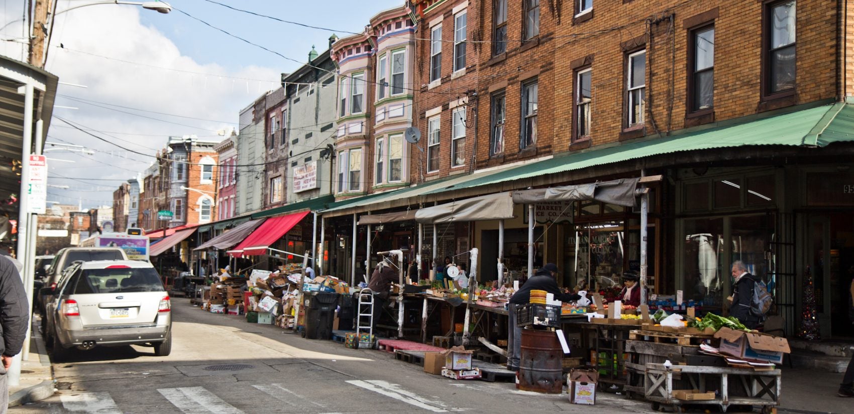 The 47 line passes through Philadelphia's iconic Ninth Street Market. |  La línea 47 pasa por el icónico Ninth Street Market de Filadelfia. (Kimberly Paynter/WHYY)