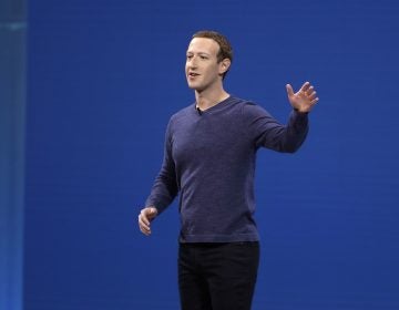 Facebook CEO Mark Zuckerberg makes the keynote address at F8, Facebook's developer conference, Tuesday, May 1, 2018, in San Jose, Calif. (Marcio Jose Sanchez/AP Photo)