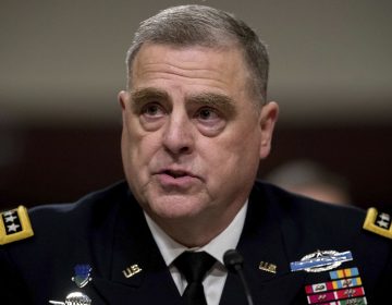 In this May 25, 2017 file photo, Army Chief of Staff Gen. Mark Milley listens to a question while testifying on Capitol Hill in Washington, before a Senate Armed Services Committee hearing on the Army's fiscal 2018 budget. President Donald Trump will tap Gen. Mark Milley as his next top military adviser. (Andrew Harnik/AP Photo)