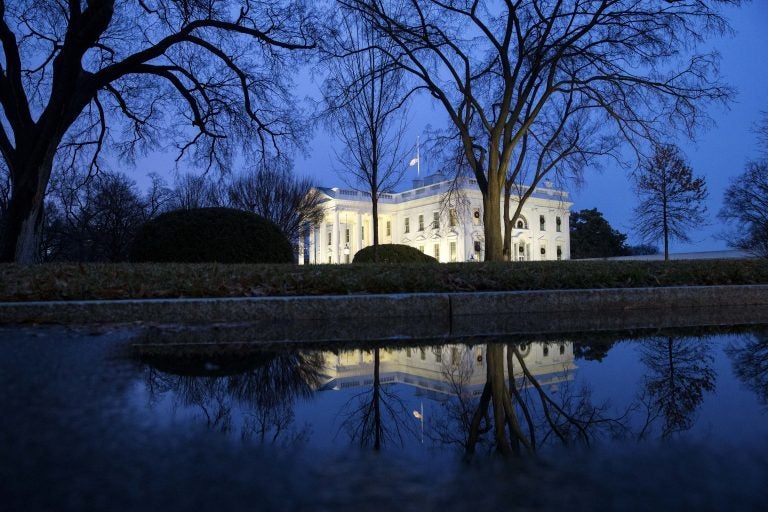 The North Portico of the White House is seen, Friday, Dec. 28, 2018, in Washington. The partial government shutdown will almost certainly be handed off to a divided government to solve in the new year, as both parties traded blame Friday and President Donald Trump sought to raise the stakes in the weeklong impasse. (Alex Brandon/AP Photo)