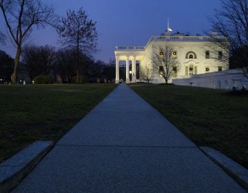 The White House is seen, Friday, Dec. 28, 2018, in Washington. The partial government shutdown will almost certainly be handed off to a divided government to solve in the new year, as both parties traded blame Friday and President Donald Trump sought to raise the stakes in the weeklong impasse. (AP Photo/Alex Brandon)