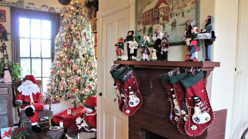 Cherry House stockings (Bill Barlow/for WHYY)