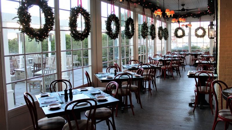 The Blue Pig Tavern inside Congress Hall in Cape May. (Bill Barlow/for WHYY)