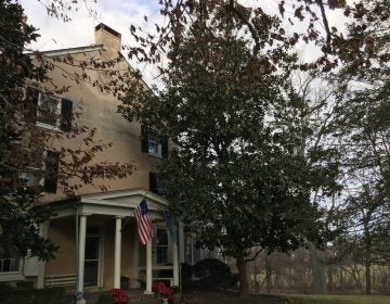 The Cooch family home was built in 1760 and once housed British General Cornwallis following a battle in 1777. (Mark Eichmann/WHYY)