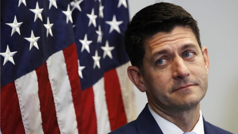The hacking was first detected in April, but top GOP officials, including House Speaker Paul Ryan, weren't notified about the attack until Monday, when reporters began asking questions. (Jacquelyn Martin/AP)