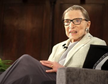 Supreme Court Justice Ruth Bader Ginsburg appears at an event in New York earlier this month, days before undergoing surgery for early stage lung cancer. The 85-year-old justice was discharged from the hospital on Christmas Day