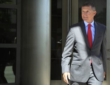 President Trump's national security adviser Michael Flynn leaves federal courthouse in Washington on July 10. Flynn has pleaded guilty to lying to the FBI and is scheduled to be sentenced later this month. (Manuel Balce Ceneta/AP)