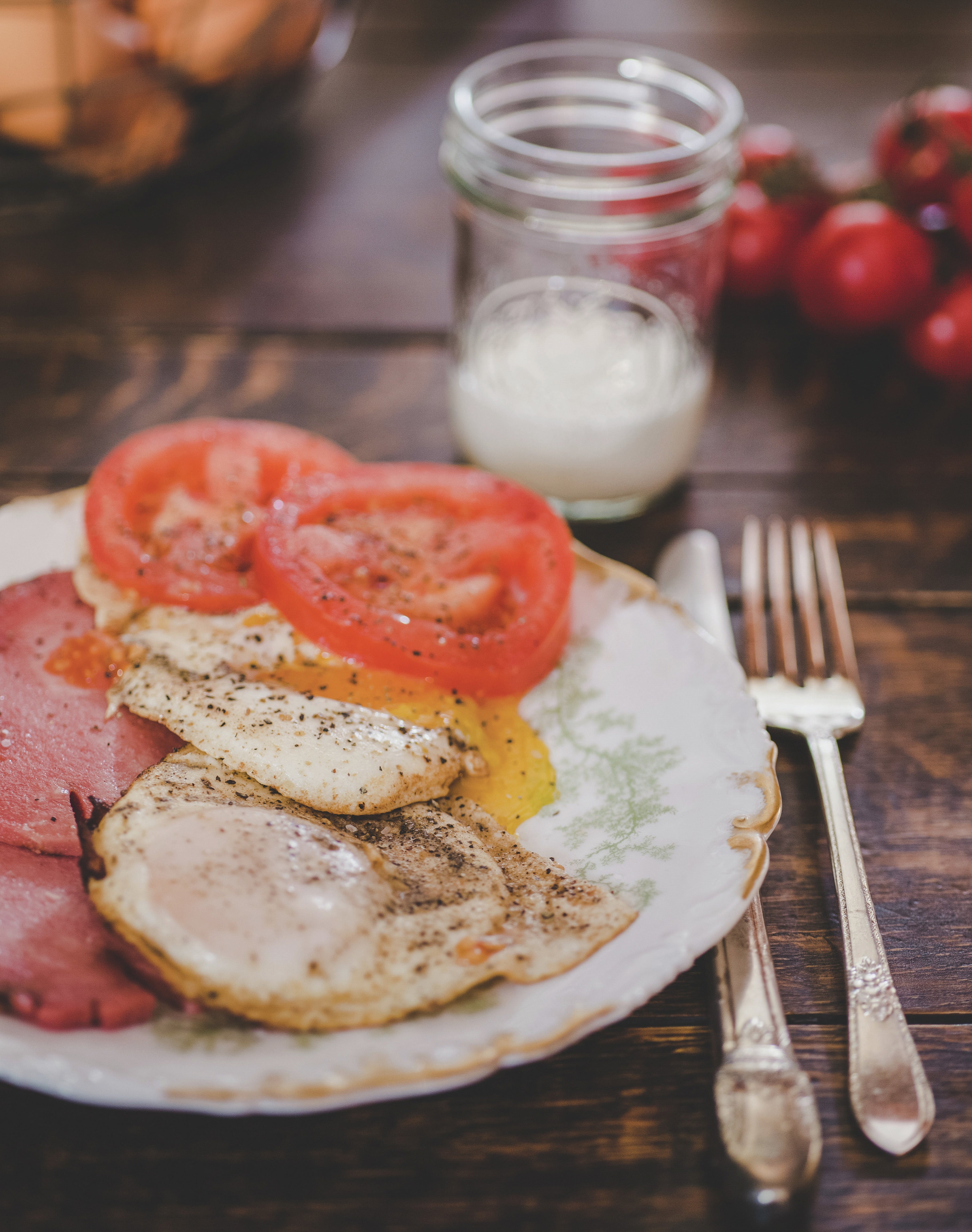 Fried bologna and eggs is one of the dishes included in The Cash And Carter Family Cookbook. (Courtesy of Sara Broun)