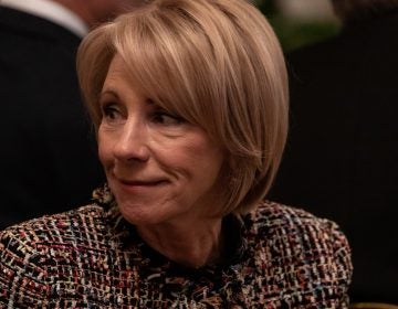 U.S. Secretary of Education Betsy DeVos attends an event at the White House. (Cheriss May/Getty Images)