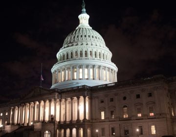 The U.S. Capitol is seen ahead of a partial government shutdown, in Washington, D.C., Friday. (Saul Loeb/AFP/Getty Images)