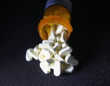 Oxycodone pain pills prescribed for a patient with chronic pain. (John Moore/Getty Images)
