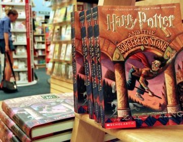 J. K. Rowling's Harry Potter series story books sit in a bookstore July 6, 2000 in Arlington, Va.