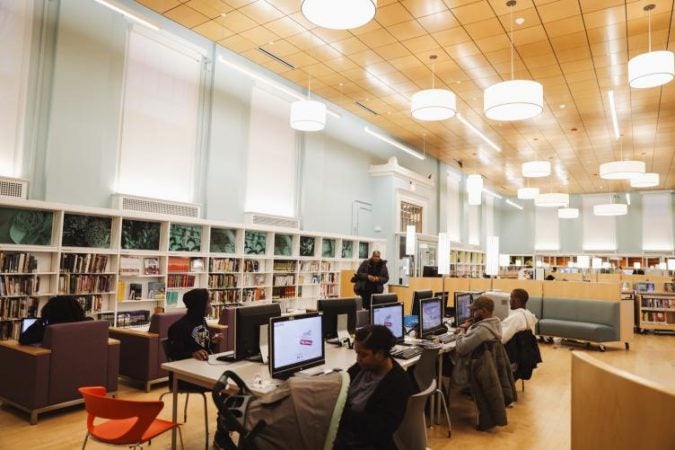 Logan Library now has more public computers (Neal Santos for PlanPhilly)