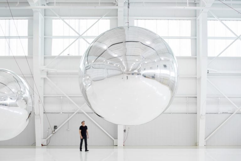Lately, Trevor Paglen has been designing satellites that serve a purely aesthetic function — that is, without military or communications purposes. This draft is the “Prototype for a Nonfunctional Satellite (Design 4; Build 4).” Courtesy of Altman Siegel Gallery and Metro Pictures. Lately, Trevor Paglen has been designing satellites that serve a purely aesthetic function — that is, without military or communications purposes. This draft is the