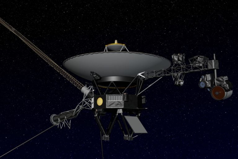 Artist's concept of NASA's Voyager spacecraft. Image: NASA/JPL-Caltech