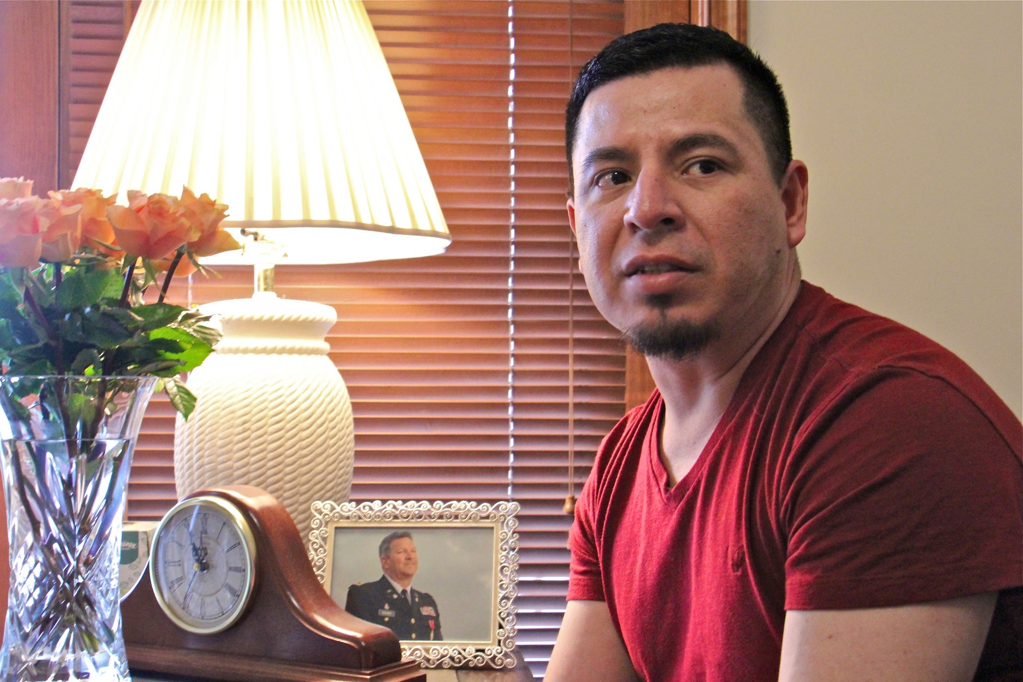 Jose "Ivan" Nuñez Martinez was taken into custody in January, when he and his husband went to U.S. Citizenship and Immigration Services to begin the process of applying for a green card. He was released in October but still faces possible deportation. 