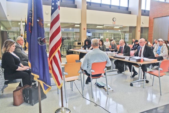 This week the the Pennsylvania Human Relations Commission is holding a public hearing in Bucks County about the Neshaminy School District mascot. (Kimberly Paynter)