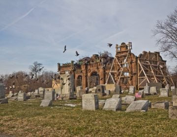 Mt. Moriah Cemetery in Southwest Philadelphia in January 2019. (Kimberly Paynter/WHYY)