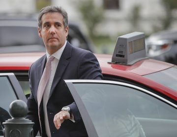 In this file photo, Michael Cohen, President Donald Trump's former attorney, steps out of a cab during his arrival on Capitol Hill in Washington, Tuesday, Sept. 19, 2017. (Pablo Martinez Monsivais/AP Photo)