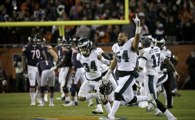 Philadelphia Eagles upset Chicago Bears 16-15 - WHYY