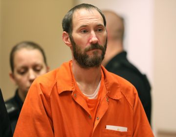 In December, Johnny Bobbitt stands during a hearing Burlington County Courthouse in Mt. Holly, New Jersey. (David Swanson /The Philadelphia Inquirer via AP, Pool, File)