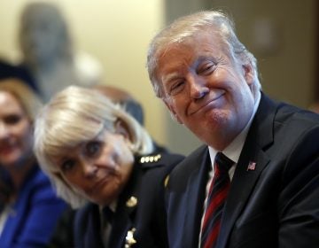 President Donald Trump leads a roundtable discussion on border security with local leaders, Friday, Jan. 11, 2019, in the Cabinet Room of the White House in Washington. (Jacquelyn Martin/AP Photo)