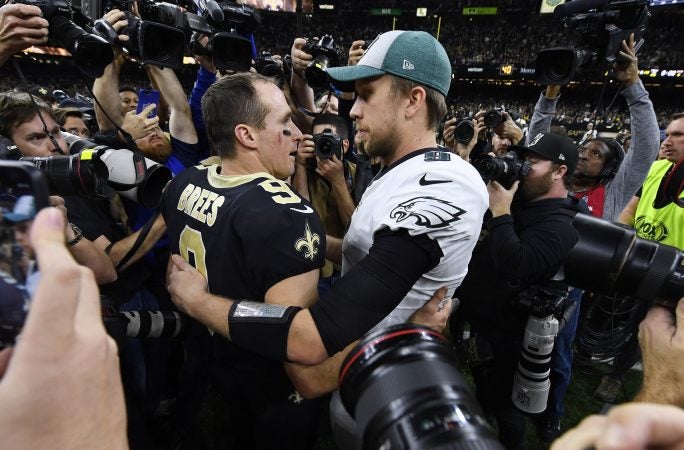 New Orleans Saints fight off Philadelphia Eagles, will face Rams for NFC  championship – Orange County Register