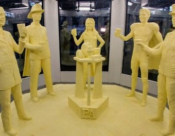 The 2019 Pennsylvania Farm Show butter sculpture was unveiled Jan. 3, 2019. Its title is 