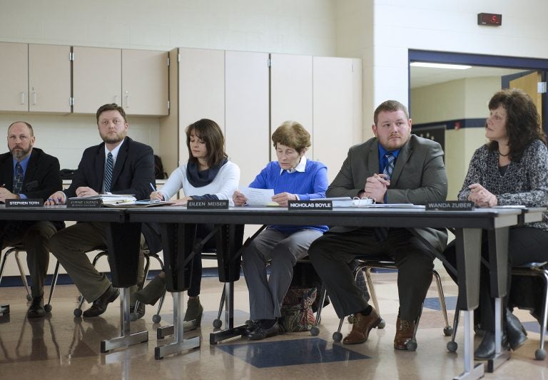 The Tamaqua School Board voted to temporarily suspend a policy that allows some school staff to carry firearms in classrooms anonymously. (Matt Smith for Keystone Crossroads)