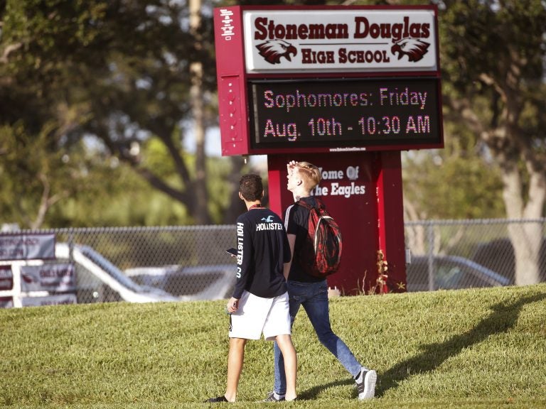 A report released on Wednesday concluded that a series of security breaches and law enforcement failures allowed an active shooter to kill 17 students and faculty. (Wilfredo Lee/AP)