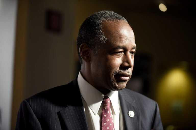 Housing and Urban Development Secretary Ben Carson said the country's leaders should be focused on federal workers affected by the shutdown and not 