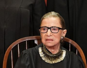 Associate Justice Ruth Bader Ginsburg poses for the official photo at the Supreme Court in Washington, DC on November 30, 2018.