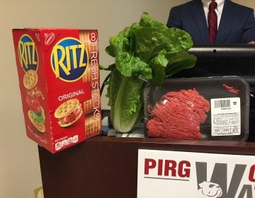 Ritz crackers, romaine lettuce, and beef were all recalled in 2018. (Dana Bate/WHYY)