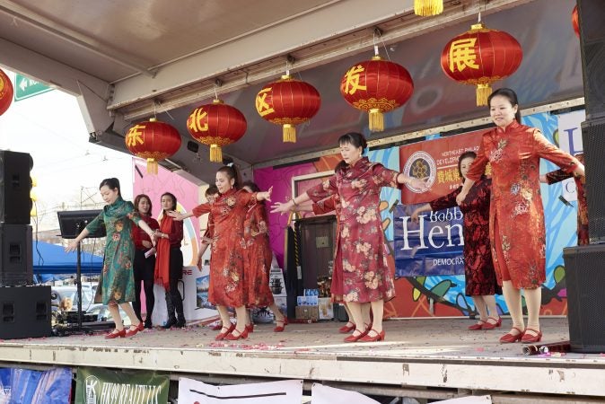 The 2019 Chinese New Year Festival was held in Mayfair for the first time Sunday. (Natalie Piserchio for WHYY)