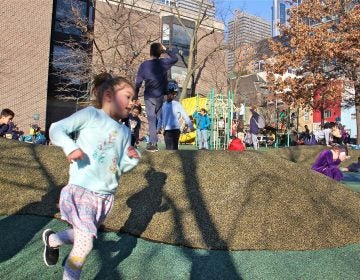 Greenfield Elementary School Playground. (Emma Lee/WHYY)