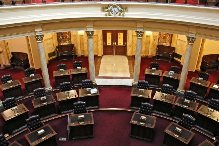 File photo: New Jersey Senate chambers. (Emma Lee/WHYY)