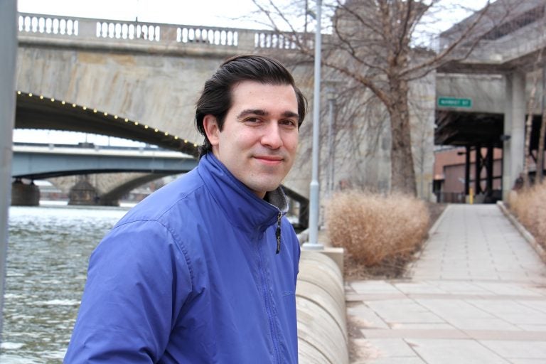 Philadelphia City Council-at-Large candidate Justin DiBerardinis. (Emma Lee/WHYY)