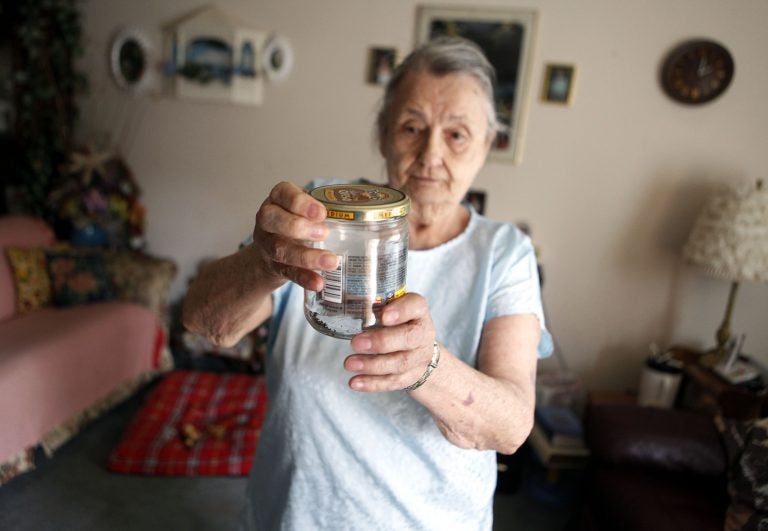 In this Aug. 25, 2010 file photo, Delores Stewart displays bed bugs found in her home (Terry Gilliam/AP Photo)