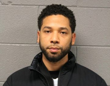 This Feb. 21, 2019 photo released by the Chicago Police Department shows Jussie Smollett. Police say the 