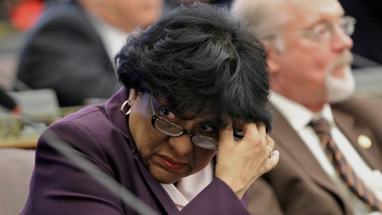 Philadelphia City Councilwoman Jannie Blackwell. (Emma Lee/WHYY)