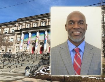 Dorrell Green is the new superintendent of Red Clay Consolidated School District, the largest in Delaware. One of his challenges will be improving student proficiency at Warner Elementary School. (State of Delaware, Cris Barrish/WHYY)